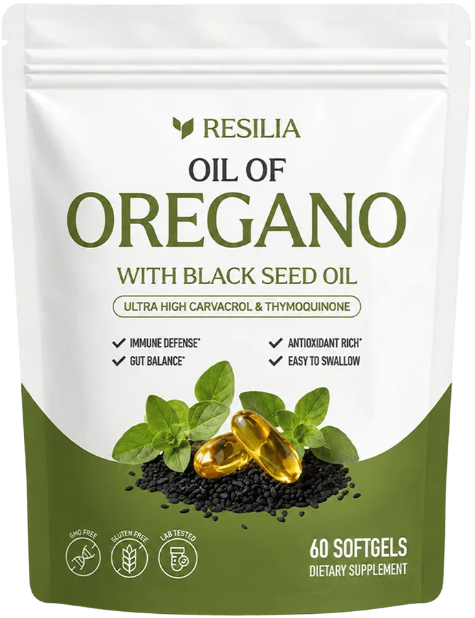 Resilia® Oil Of Oregano Softgels
